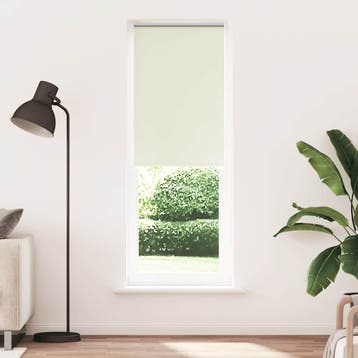 vidaXL Rolgordijn verduisterend 80x230 cm stofbreedte 75,7cm, Verzenden, Nieuw, Wit