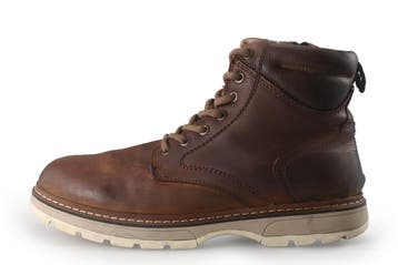 Nelson Veterboots in maat 41 Cognac, Overige kleuren, Verzenden, Boots, Zo goed als nieuw