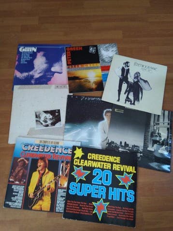 John Miles , Peter Green , Fleetwood Mac , C C R - 8 Albums, Cd's en Dvd's, Vinyl Singles, Nieuw in verpakking
