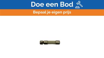 Bieden: Glass fuse 5x25mm Slow-blow 1A - F5X25T1A - Set of, Ophalen of Verzenden, Nieuw, Elektra en Verlichting, Zeilboot of Motorboot