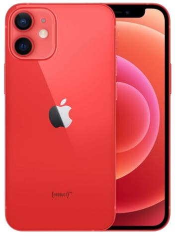 Refurbished iPhone 12 64GB Rood, Verzenden, Nieuw