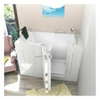 Instap Zitbad Wolente Whirlpool Rechts 140X76X116 (Badkamer), Ophalen of Verzenden, Nieuw