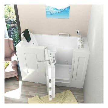 Instap Zitbad Wolente Whirlpool Rechts 140X76X116 (Badkamer), Ophalen of Verzenden, Nieuw