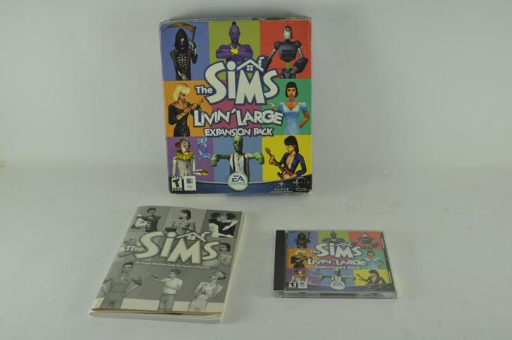 The Sims: LivinLarge Expension Pack - MAC - Big Box, Spelcomputers en Games, Games | Pc, Zo goed als nieuw, Ophalen of Verzenden