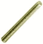 draadstang din975 1m messing m8, 1 stuks, Nieuw
