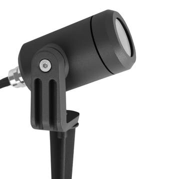Mini LED Spike Tuinspot Matzwart Tuinverlichting Tuinspots, Verzenden, Minder dan 50 watt, Spots, Led