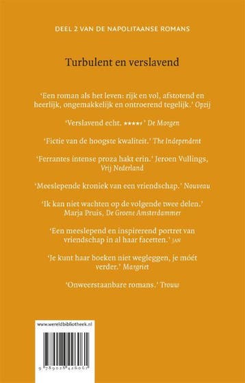 De Napolitaanse romans 2 - de nieuwe achternaam, Verzenden, Gelezen, Elena Ferrante