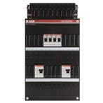 ABB uitbreidingsgroepenkast 1 fase 2 aardlekschakelaars 4, Ophalen of Verzenden, Nieuw