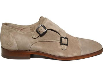 Rehab Phill - Suède herenschoenen - Comfortabel - Beige, Kleding | Heren, Overige Herenkleding, Verzenden, Nieuw