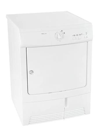 Proline Cdep70e - Condensdroger - 7 kg - 65 dB - Wit, Ophalen of Verzenden, Zo goed als nieuw, Voorlader, 85 tot 90 cm