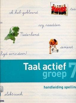 Taal Actief versie 4 Handleiding Spelling groep 7, Verzenden, Nieuw