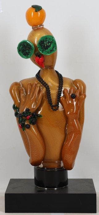 Murano - Irene Rezzonico (1946) - sculptuur, Tutti Frutti -