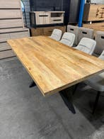 Eettafel mangohout (nieuw, outlet), Nieuw, Overige houtsoorten