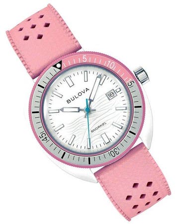 Bulova - NO RESERVE PRICE - SNORKEL Great PINK Shark -, Nieuw