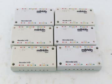 Märklin H0 - 6083 - Digitale besturingseenheid (6) - 6x K83,, Nieuw