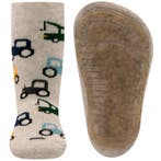 Antislipsok Ewers Lichtgrijs met Gekleurde Trekkers en Takel, Nieuw, Ophalen of Verzenden, Jongen, Ewers