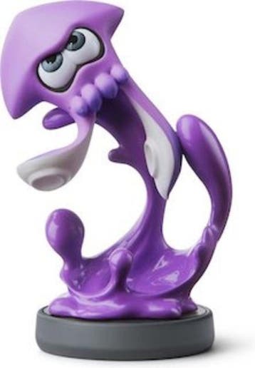 Amiibo Inkling Squad (Paars) - Splatoon Series, Spelcomputers en Games, Spelcomputers | Nintendo Wii U, Ophalen of Verzenden, Zo goed als nieuw
