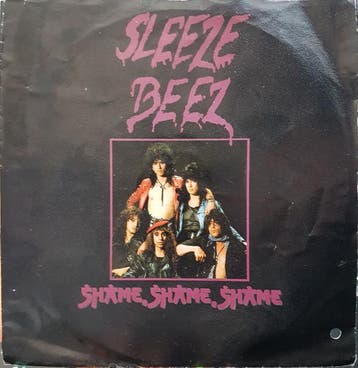 vinyl single 7 inch - Sleeze Beez - Shame, Shame, Shame, Verzenden, Zo goed als nieuw, 7 inch, Pop