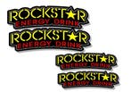 Voorspatbordstickers Rockstar Klein -, Ophalen of Verzenden, Nieuw