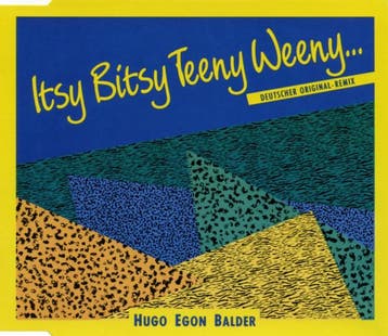 cd single - Hugo Egon Balder - Itsy Bitsy Teeny Weeny......, Verzenden, Zo goed als nieuw, Rock en Metal