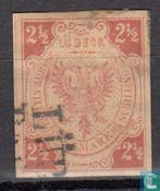 Lübeck - Wapen - 1859, Verzenden, Gestempeld