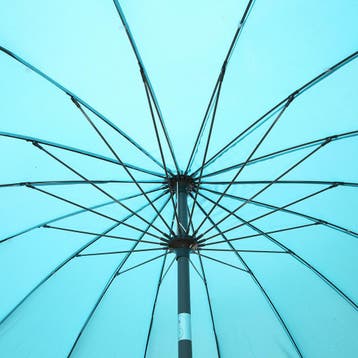2dekans | Angel Living Ronde Parasol Ø270cm - Kantelbaar -, Ophalen of Verzenden, Zo goed als nieuw