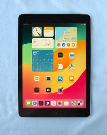 iPad 6 (2018) 128GB WiFi + Cellular Zwart: met garantie, Computers en Software, 9 inch, Apple iPad, Zwart, Ophalen of Verzenden
