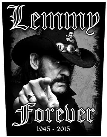 Lemmy Motörhead - Forever - Backpatch officiële merchandise, Verzamelen, Muziek, Artiesten en Beroemdheden, Ophalen of Verzenden