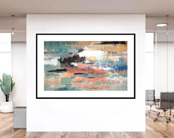 Dam Domido - Brise - 140 x 80 cm, Antiek en Kunst, Kunst | Schilderijen | Modern