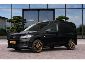 Zakelijke lease - Volkswagen Caddy Cargo 2.0 TDI N-EDITION, Automaat, Stof, Gebruikt, Zwart
