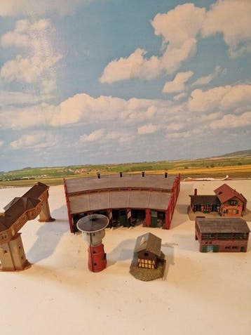Kibri, Faller N - Modeltreingebouwen (5) - stationsgebouwen, Nieuw