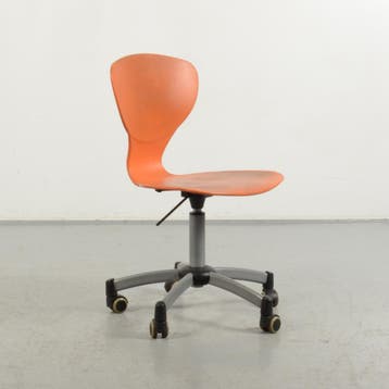 Design werkstoel Ilpospa IKS - Oranje - Verrijdbaar, Ophalen of Verzenden, Nieuw