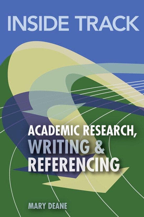 Inside Track to Academic Research, Writing & Referencing, Boeken, Taal | Engels, Zo goed als nieuw, Verzenden