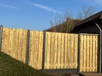Grenen Schutting Verticaal Natuurlijke Look vanaf 105,- p/m, Nieuw, Hout, Minder dan 3 meter, 1 tot 2 meter