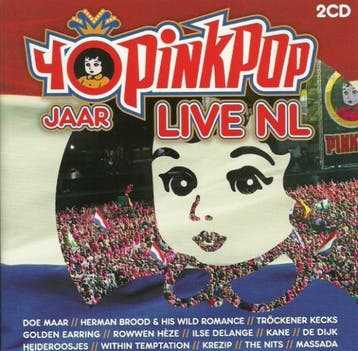 cd - Various - 40 Jaar Pinkpop Live NL, Verzenden, Zo goed als nieuw