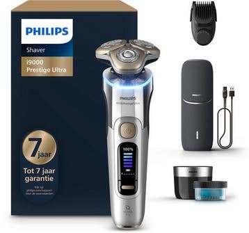 Philips Shaver i9000 Prestige Ultra Elektrisch, Verzenden, Nieuw