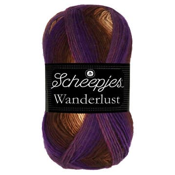 Scheepjes Wanderlust - 454 havana - Acryl Verloopgaren, Hobby en Vrije tijd, Ophalen of Verzenden, Nieuw