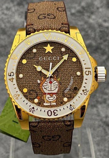 Gucci - Dive x Doraemon - Zonder minimumprijs - YA136334 -, Nieuw