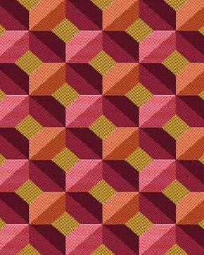Jacquard Paola Abstract Roze, Nieuw, Roze