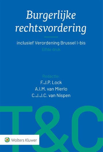 Tekst amp Commentaar Burgerlijke rechtsvorderi 9789013174854, Zo goed als nieuw