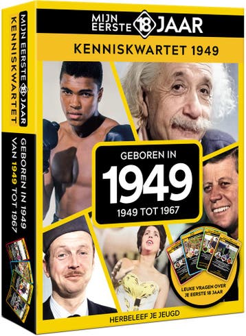 Mijn eerste 18 jaar Kenniskwartet 1949 | Tuckers Fun, Verzenden, Nieuw