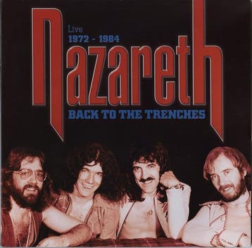 LP gebruikt - Nazareth - Back To The Trenches Live 1972-1..., Verzenden, Zo goed als nieuw, Overige formaten