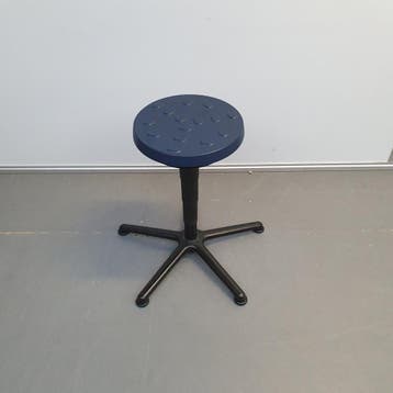 Labkoo kruk - blauw PU kunststof - ihv 44-63 cm, Ophalen of Verzenden, Nieuw
