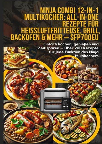 Ninja Combi 12-In-1 Multikocher: All-In-One Rezepte Für Heiß, Ophalen of Verzenden, Nieuw, Elin Leckerschmaus