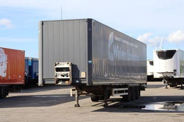 Veiling: Gesloten Oplegger Krone SD 39000kg 2014, Overige kleuren, Overige brandstoffen, Aanhangers en Opleggers, BTW verrekenbaar