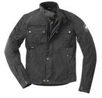 Merlin Barton II Zwart Wax Motorjas, Motoren, Kleding | Motorkleding, Nieuw met kaartje, Jas | textiel, Merlin, Heren