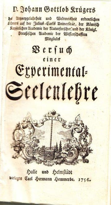 Johann Gottlob Krüger - Versuch einer