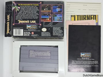Super Nintendo / Snes - Dragon Lair - USA, Spelcomputers en Games, Verzenden, Gebruikt