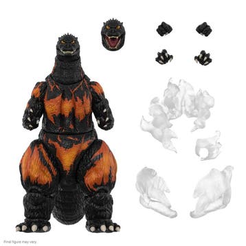 Toho Ultimates Action Figure Burning Godzilla 1995 20 cm, Ophalen of Verzenden, Nieuw