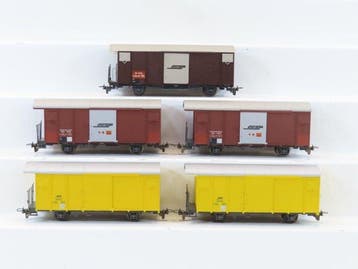 Bemo H0m - o.a. 2283 126/2283 106/2283 126 - Modeltrein, Nieuw